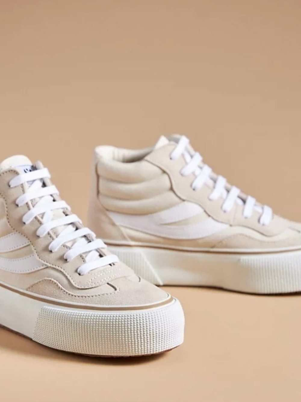 Anthropologie Superga 3141 Revolley Mid Platform Sneakers